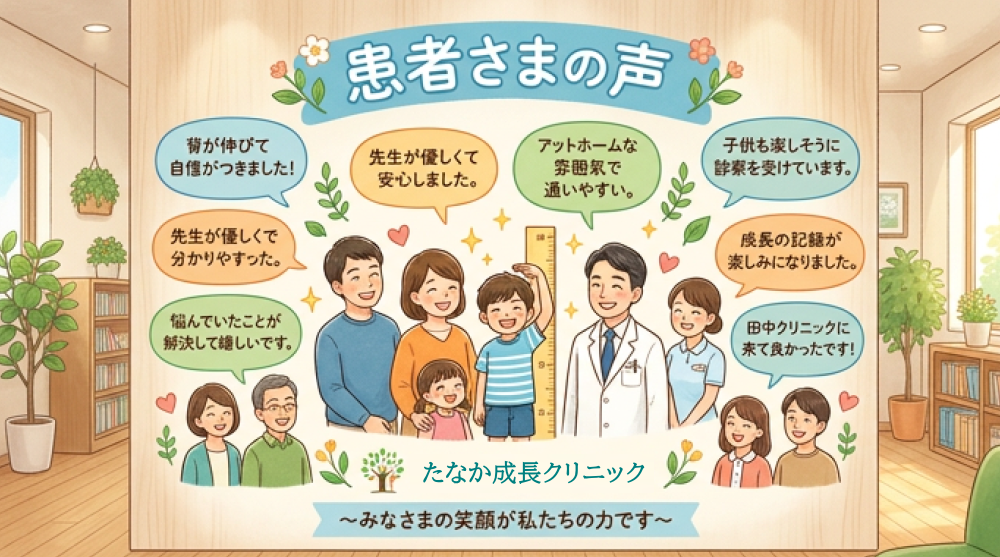 患者さまの声